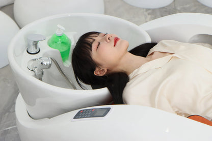 Automatische Haarwasch-Massage-Shampooliege, Kopf-SPA-Liegen, Friseurgeschäft professionelle Friseurdienstleistungen Geschäftsmöbel