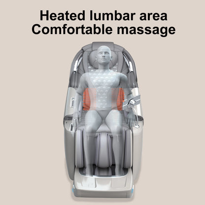 4D Massagesessel Yoga-Stretch Schwerelosigkeit Massagesessel Automatische Wadenverlängerung Wadenkneten Ganzkörperentspannung Geschenke