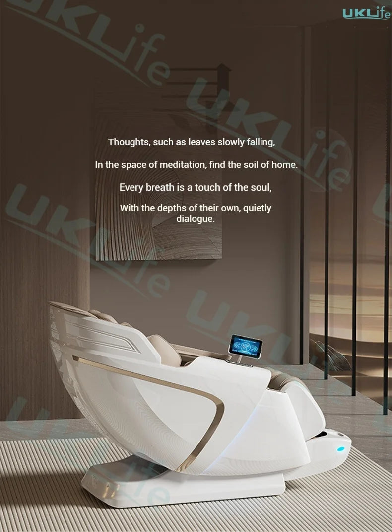 3 Year Warranty Dual-core 4D SL-Track Zero Gravity full body Massage Chair Home 3D Thai Stretch Electric leg lift Massage Sofa