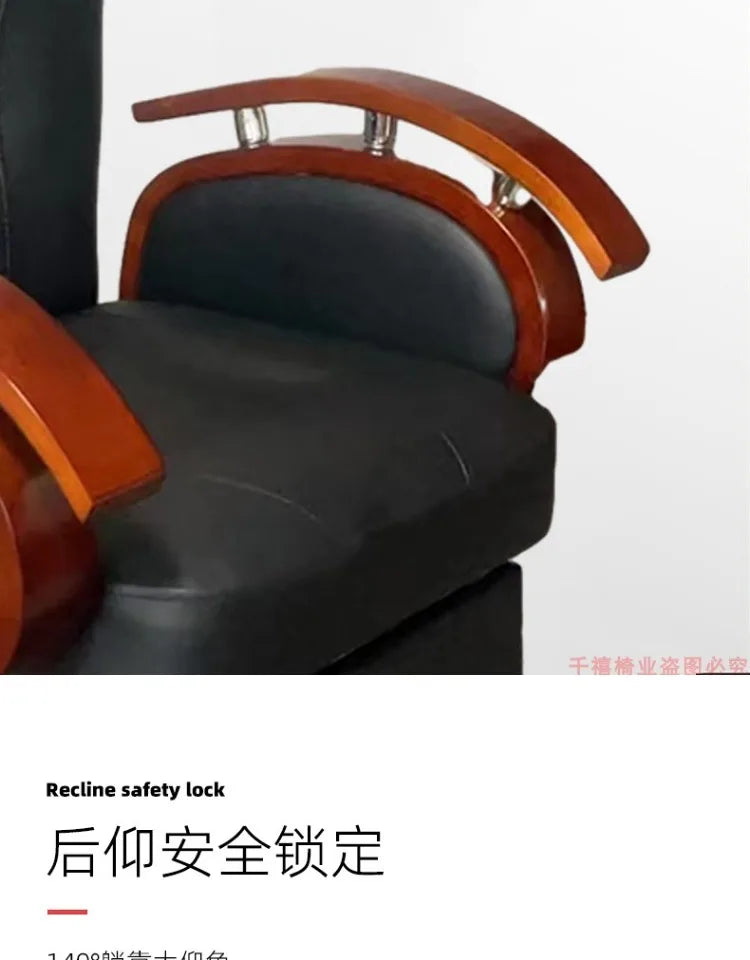 Modern Luxury Barber Chairs Nordic Vintage Lift Swivel Barber Chairs Hairdresser Comfort Commercial Furniture Sandalye FYBC