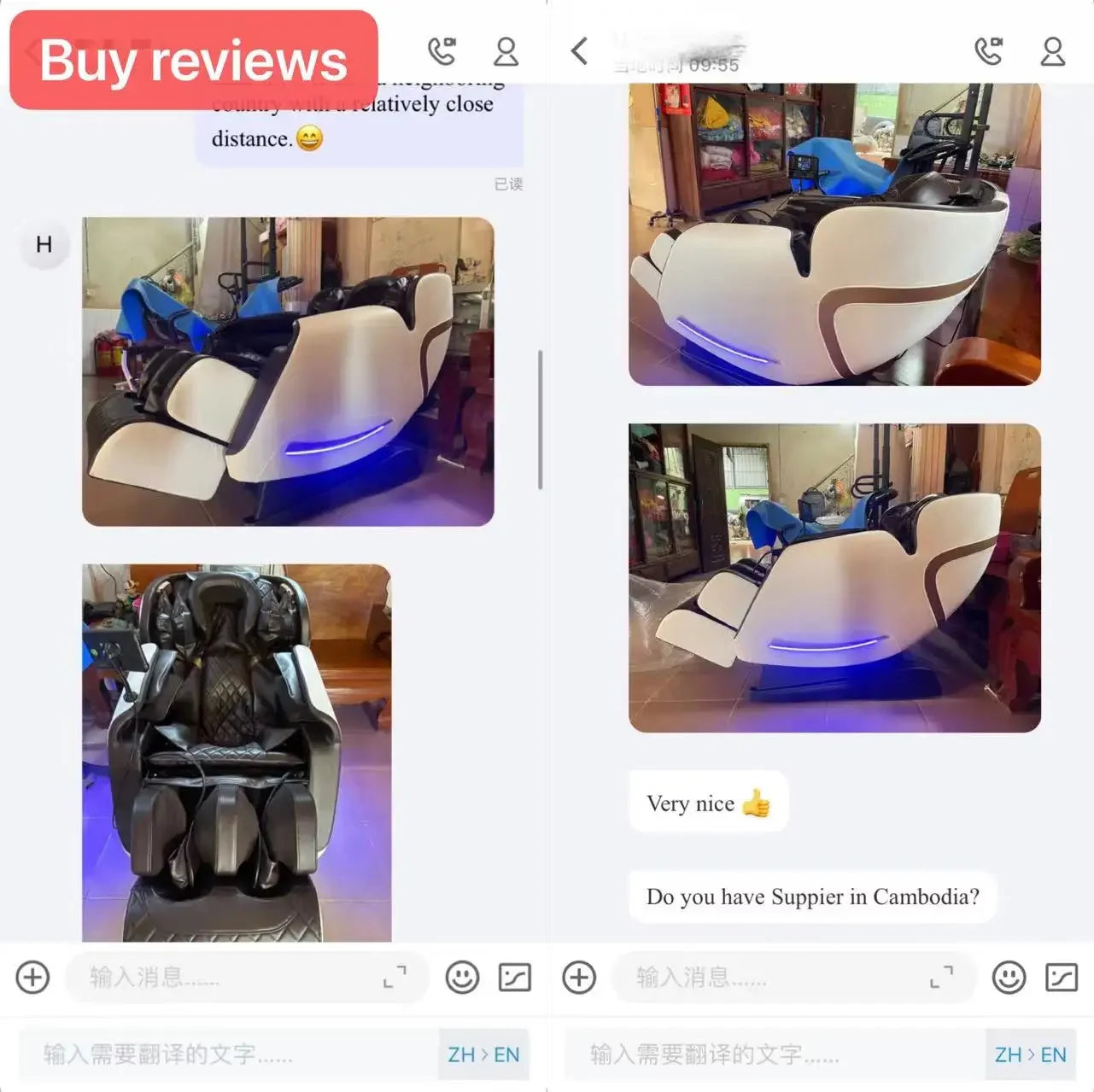2025.China Best 0 Gravity Electric 3d 4d Sl Track Salon Massage Chair Full Body Bed