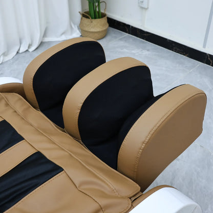 Friseur-Waschbecken für anspruchsvolle Gegenden, elektrisches Massagebett, Haarwaschbecken, Shampoo-Waschbecken, High-End-Friseursalon-Möbel