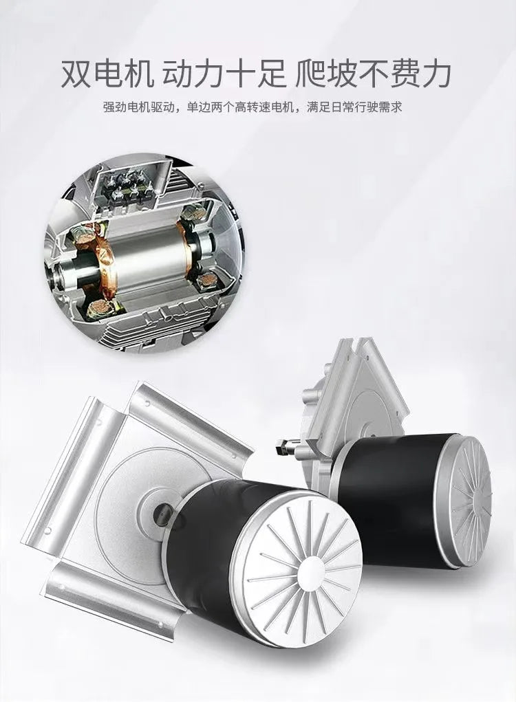 Electric wheelchair Automatic intelligent 24V electric wheelchair Special for the elderly Disabled scooter Foldable