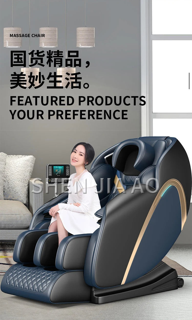 PM-W9 Raumkapsel-Massagesessel Bluetooth-Musik Automatische Ganzkörper-Massage Couch für zu Hause