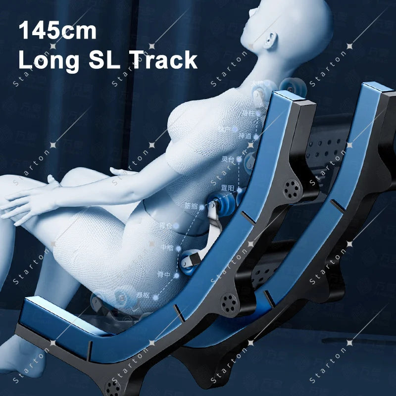 China Luxury 4d Full Body Spa Shampoo Multifunction Vibration zero Gravity Sofa Massage Chair Stretch Pedicure Machine