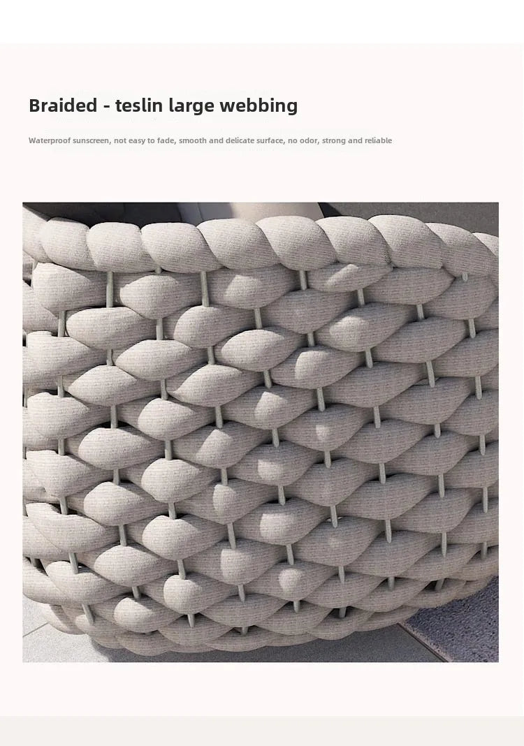 Outdoor Rattan Sofa Hofkombination Doppelstuhl Freizeit Terrasse Villa Wohnzimmer Balkon Outdoor Sitzmöbel Haus