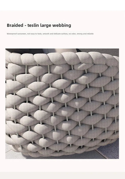 Outdoor Rattan Sofa Hofkombination Doppelstuhl Freizeit Terrasse Villa Wohnzimmer Balkon Outdoor Sitzmöbel Haus
