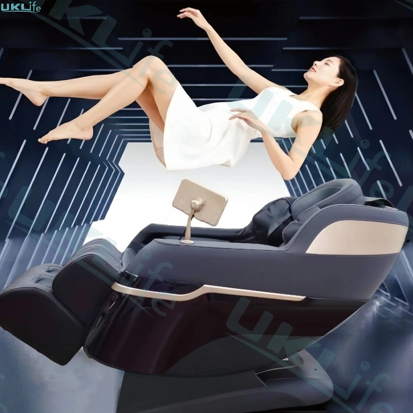 3 Year Warranty 4D SL Track Massage Chair  Zero Gravity Massage Recliner Full Body Airbag Massage Sofa Touch Screen Office chair