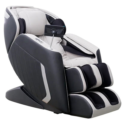 2021 4D Massagesessel Schwerelosigkeit schwarz mit Wadenmassage