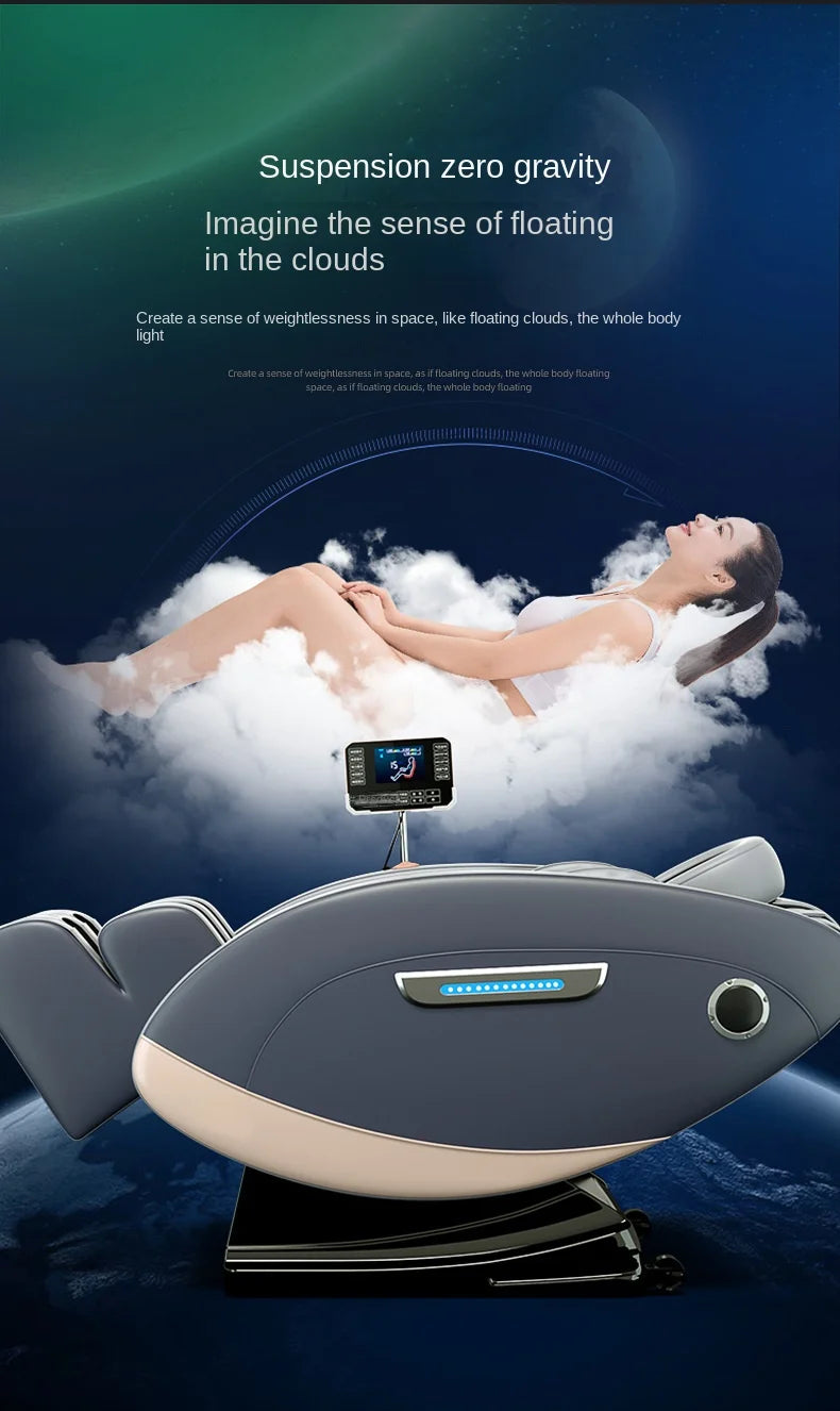 New Arrival Modern Shiatsu Zero Gravity Full Body Massage Chair 3D Head Luxury Electric Foot Massage Armchair