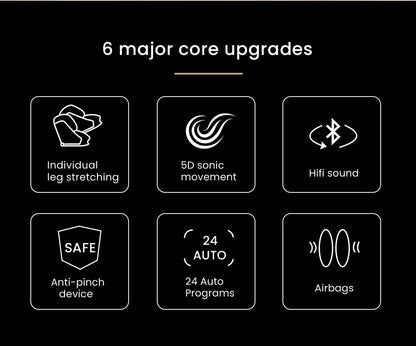 Body 5d Sound Wave Tech Massage Movement Voice Control Massage Chair 2026