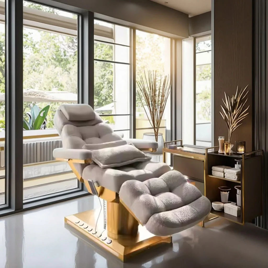 Modern Electric Lash Gesichtsbehandlungsliege für Schönheitssalon Möbel Luxus Massageliegen & -betten Elektrische Vibrationsmassagebank