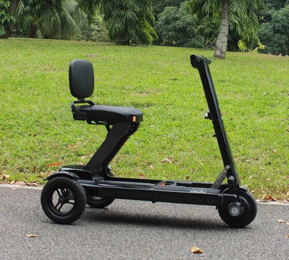 Foldable Electric Mobility Tricycle for Elderly – Outdoor Travel Scooter