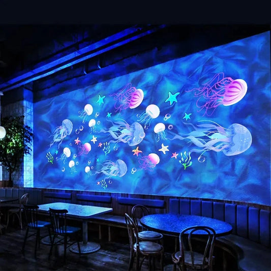 Ocean World Projection Spotlight – Dynamic Water Ripple &amp; Jellyfish Landscape Light