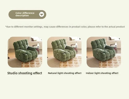 Smart Elektrischer Lazy-Sofa-Sessel Wohnzimmer Modern Einzelsitz mit Schlafmodus Multifunktionales Design Komfortable Ruhe
