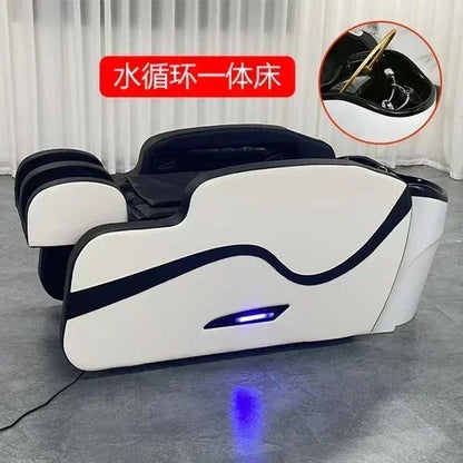 newIntelligent Electric Whole Body Massage Shampoo Bed Barber Shop Head Treatment Water Circulation Integrated Massage Couch