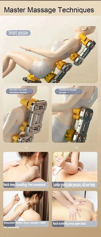 4D SL Tracking Massagesessel, Zero Gravity Liegesessel, Ganzkörper-Airbag-Massagesofa, Bürostuhl mit Touchscreen, 3 Jahre