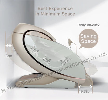 6D Super bequemer, leistungsstarker Büromassagesessel mit Ganzkörpermassage, mehreren Massagemodi und Zero-Gravity-Funktion, original ab Werk