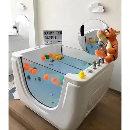 Made in China Freistehende Spa Baby Schwimmbad Spa Whirlpool Kinder Acryl Vision Badewanne