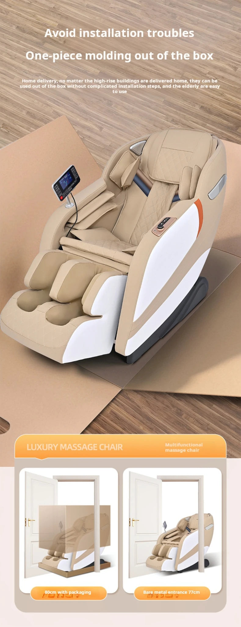 Massage Chair Space Capsule Full Body Massage 8D Zero Gravity Massage Sofa Chair