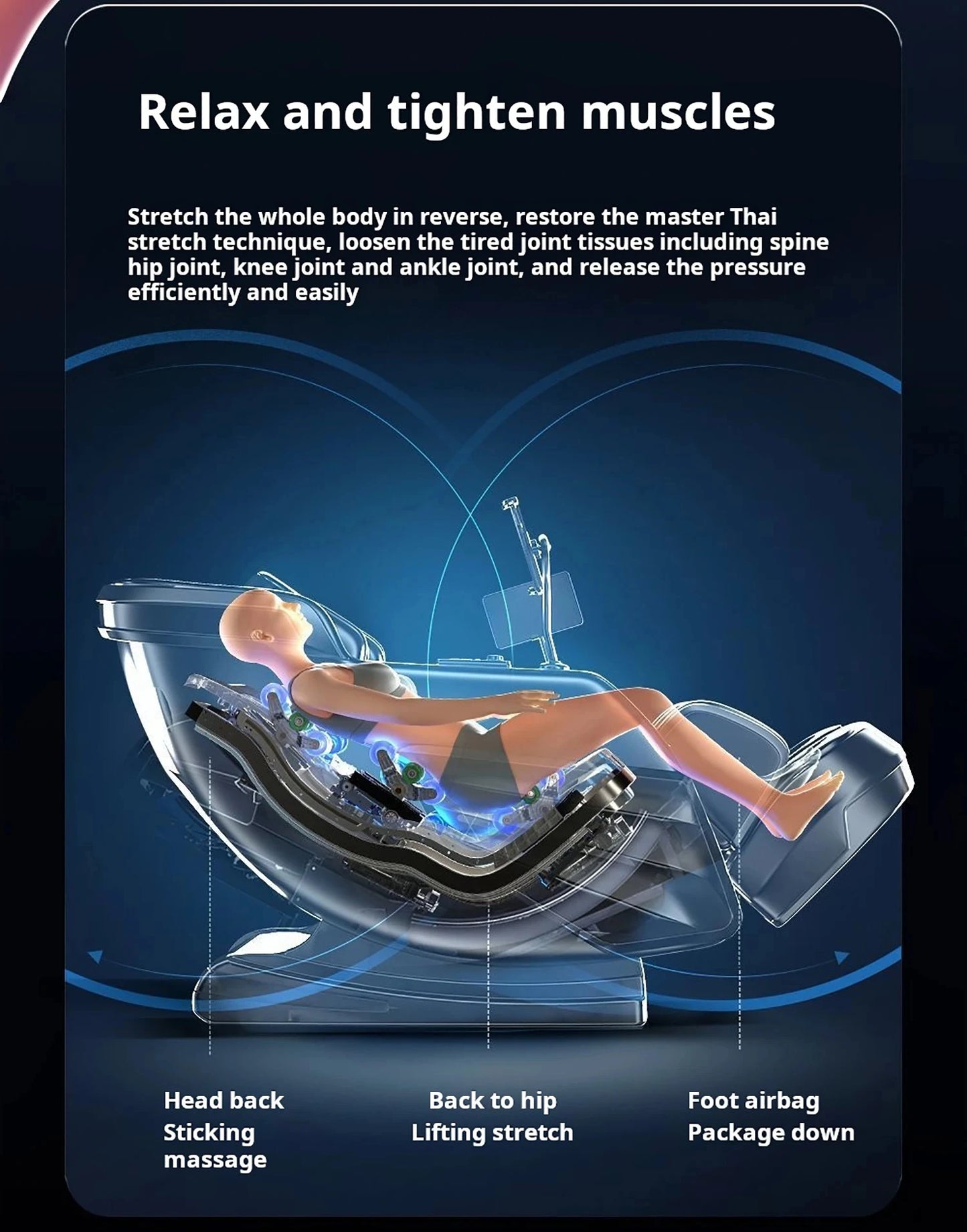 Smart 4d Massage Chair Full-body Zero Gravity Luxury Shiatsu Biration Heating Relax Muscle Relief Pain Massage Chair