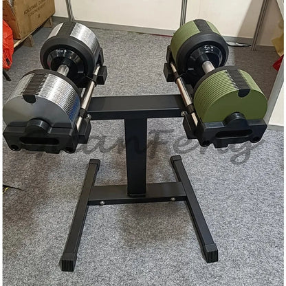 for2024 New Arrivals OEM 2.2LB Increments Adjustable Dumbbell 70LB 80LB Free Weights Gym Dumbbells Set