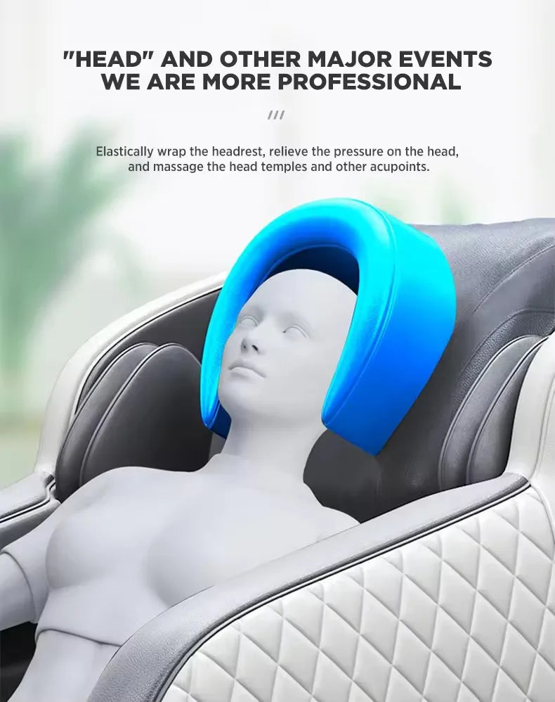 3 year warranty Smart Shiatsu Massage Chair Full Body Zero Gravity Recliner Kneading Rolling Heating Relieve Muscle Tension Pain