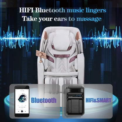 Phenitech Heißer Verkauf Shiatsu 4D Massagesessel mit Heizung Ganzkörper-Massagesessel zur Linderung von Muskelschmerzen