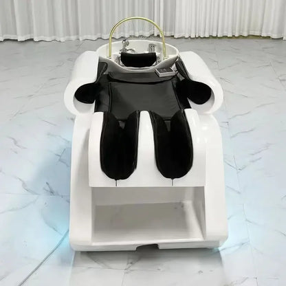 ss neues intelligentes elektrisches Massage-Shampoo-Bett, konstante Temperatur, automatische Wasserzirkulation, Begasungs-Kopftherapie-Bett