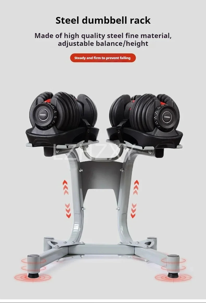 Hanteln Männer und Frauen Heimfitnessgeräte Kurzhanteln mit Gummiummantelung und einstellbarem Gewicht Bodybuilding Groß Fitness