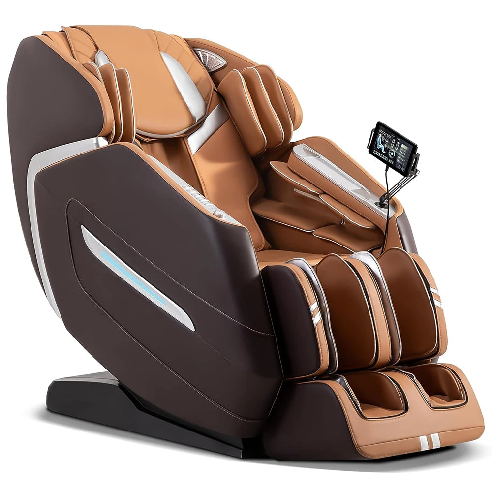 2026 Bester Luxus Smart SL Track 5D Zero Gravity 4D Großmann Beheizter Rollen-Ganzkörpermassagesessel Shiatsu Massage für Hand Fuß Neu