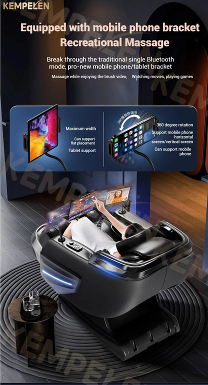 4D+ Jade 6-Rollen Massagesessel – Schwerelosigkeit, Thai-Stretch, KI-Sprache, 3 Jahre Garantie