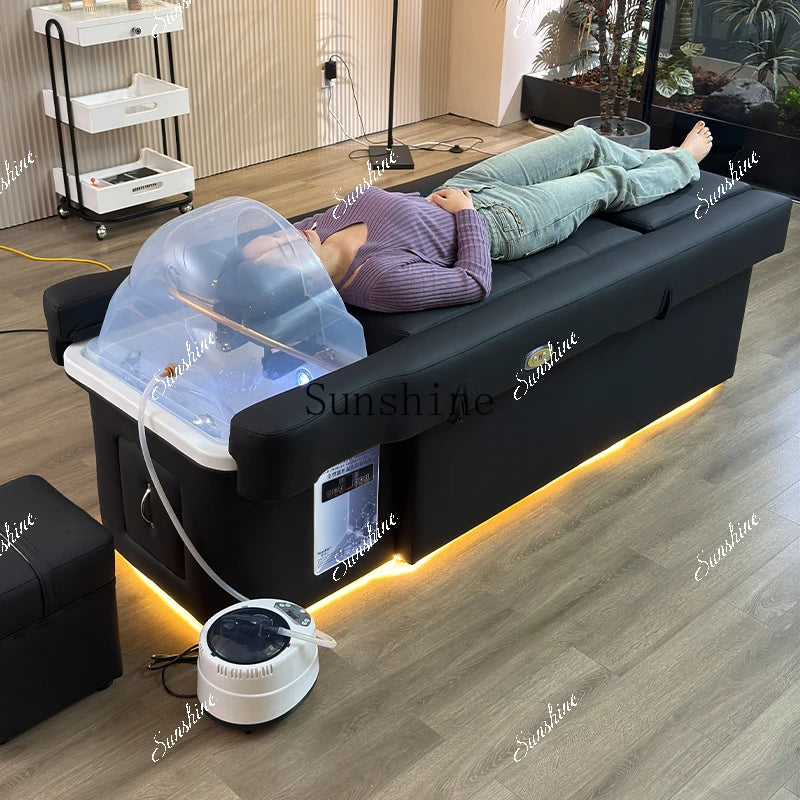 FTElectric lifting foot bath sofa integrated bed high-end shampoo foot bed