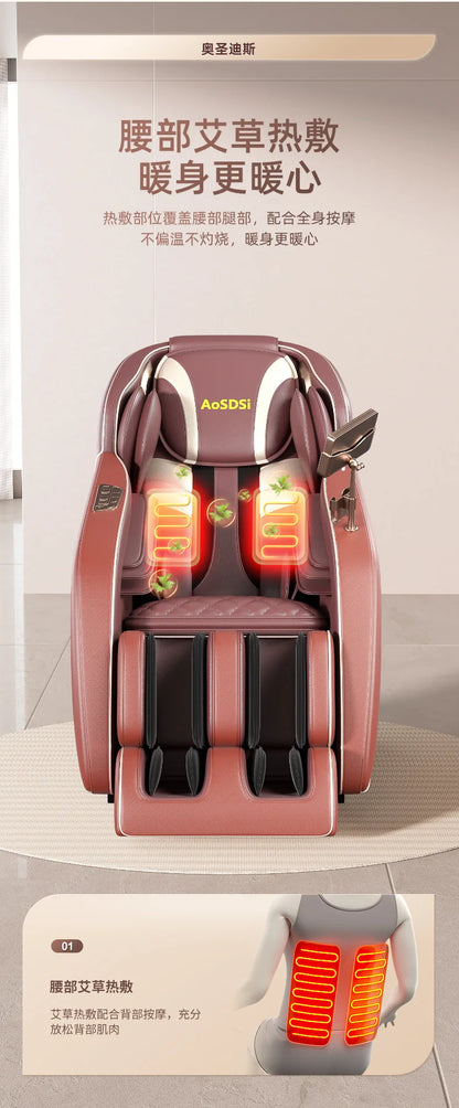 Massage Chair Household Sl Double Track Space Capsule Luxury Full Body Massage Electric Massage Sofa