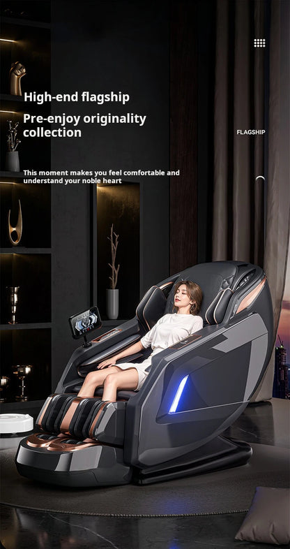 4D SL-Track Zero Gravity Full Body Air Massage Chair Luxury Electric Massager Sofa with 3 Year Warranty for Home