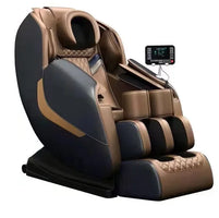 Best Quality Luxury Zero Gravity Electric Massage Chair Hot Sell Smart Leather Chair for Body and Foot Relaxation for Home Use