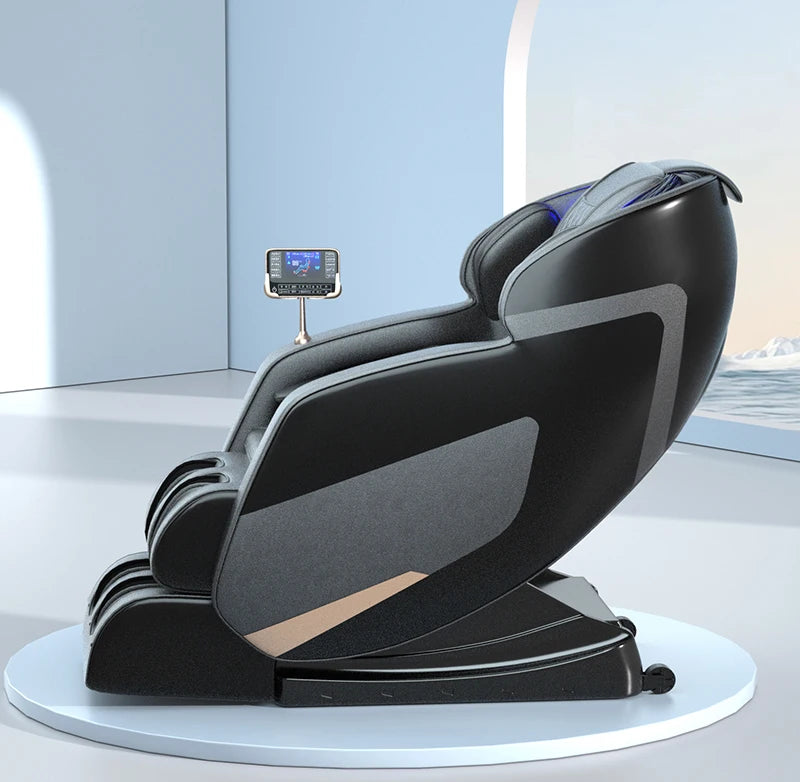 Großhandel Smart Luxus Spa 6D Zero Gravity Ganzkörper Shiatsu Luftdruck Tragbarer Klappbarer Massagesessel