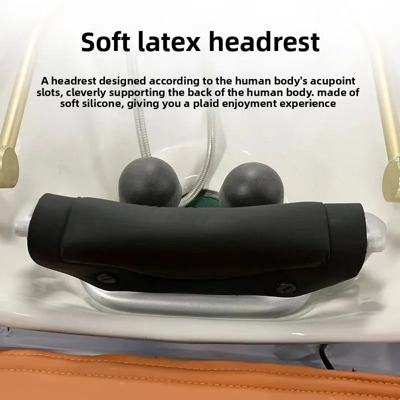 Automatic Massage Shampoo Bed Professional Salon Shampoo Chair Luxury Backwash Unit Hair Washing Station for Beauty Barber Shop