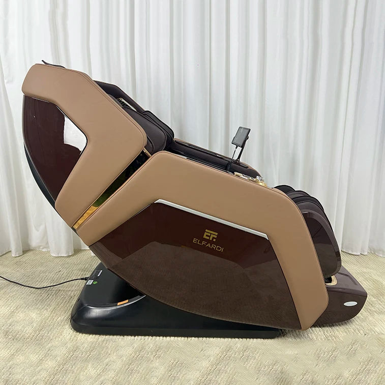 Großhandel Zero-Gravity-Elektrischer Massagesessel mit 4D-SL-Führung Manipulator Kneten Extrusion Schaben zur Linderung von Körper, Füßen, Armen