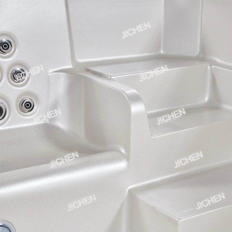 DepositLuxury Swimming Spa Jacuzzi Outdoor Spa Pool Endless Acrylic Pool