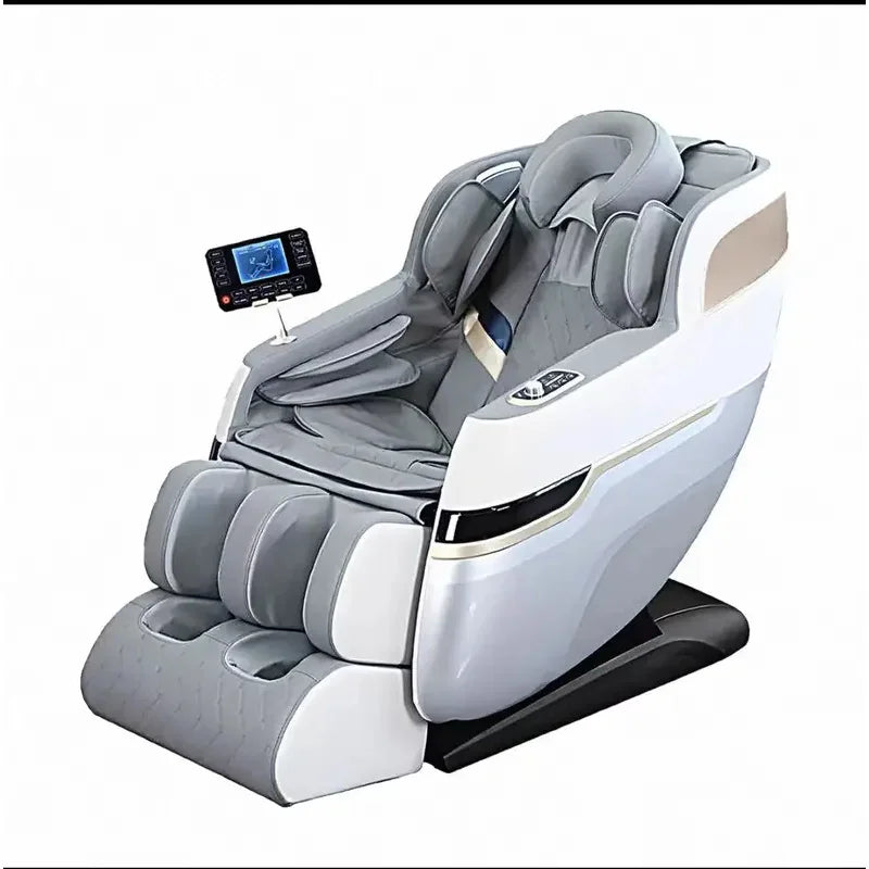 4D SL Tracking Massagesessel, Zero Gravity Liegesessel, Ganzkörper-Airbag-Massagesofa, Bürostuhl mit Touchscreen, 3 Jahre