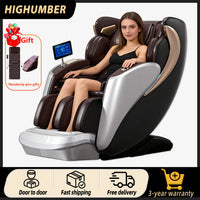 2025 Newest massage chair luxury 4D zero gravity Dual-core Full body Airbag Shiatsu Heating 3D Thai Stretch home Office chair