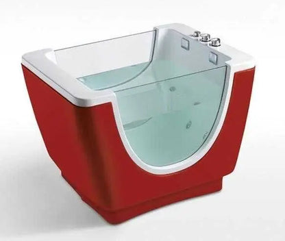 Colour Acrylic air Bubble  whirlpool Baby Bathtub Massage Children Bath