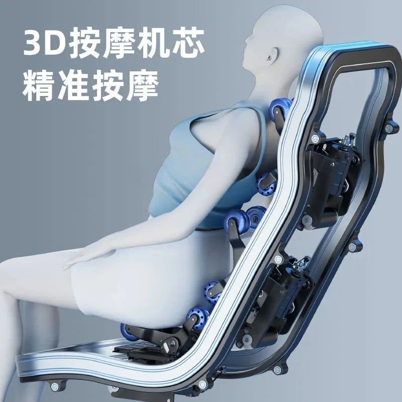 double rail home intelligent luxury automatic electronic massage chair sofa chair