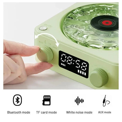 Mini Retro Bluetooth Speaker with White Noise & 3D Ambience