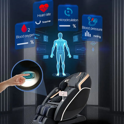 Massage Chair Luxury 5d Zero High-End Luxury Full Body 8D Zero Gravity Home Massage Chair Electric Stretching Features