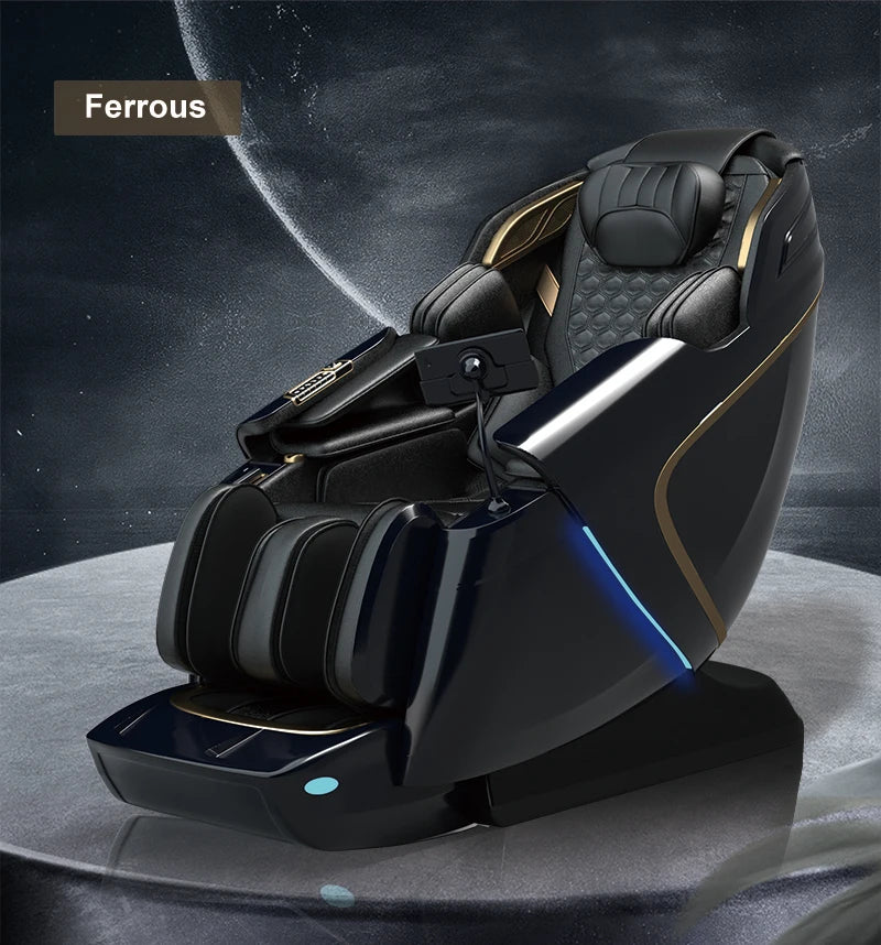 USA Lokale Lieferung 135cmSL Shiatsu 4D Heizung Airbag Zero Gravity Ganzkörpermassagestuhl Home Office Stuhl