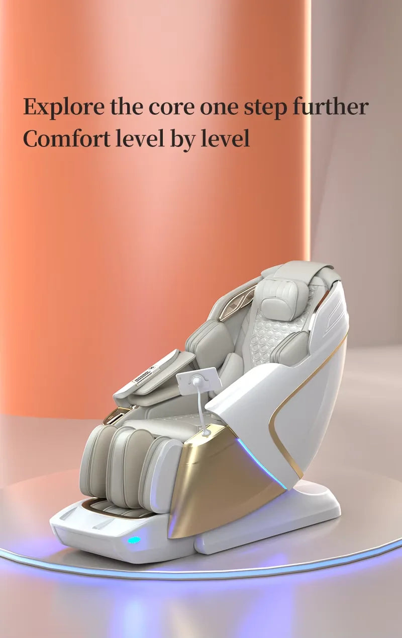 OEM Modern Shiatsu Massager Blood Circulation SL Track Full Body Luxury 4d Ai Zero Gravity Massage Chair
