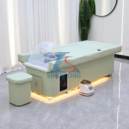 Fabrik Rückenlift Shampoo Hair Spa Stuhl Tisch Thai Fußmassage Pediküre Shampoo Bett