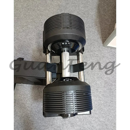 for2024 New Arrivals OEM 2.2LB Increments Adjustable Dumbbell 70LB 80LB Free Weights Gym Dumbbells Set